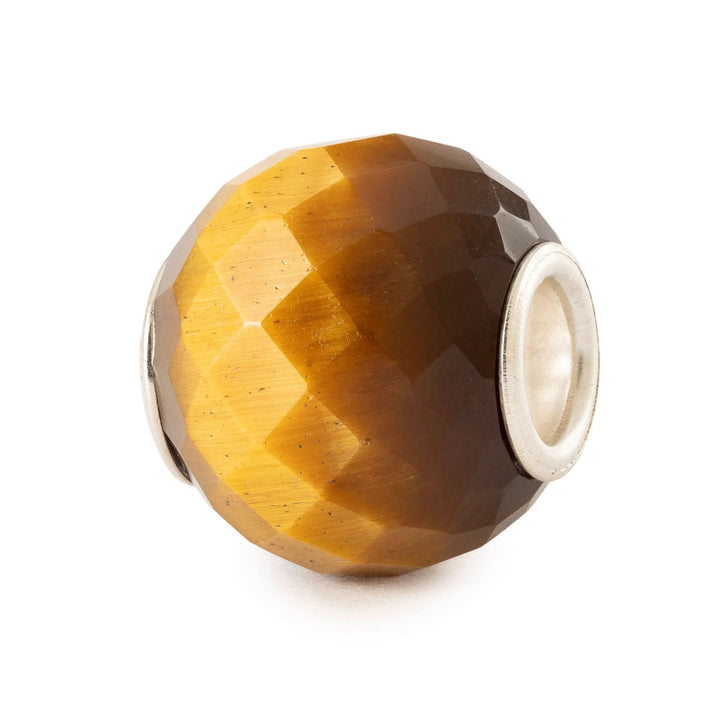Round Yellow Tiger Eye Facet Bead TSTBE - 00041TrollbeadsTSTBE - 00041