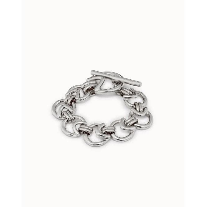Roundabout Silver Metal BraceletUNOde50PUL2086MTL0000