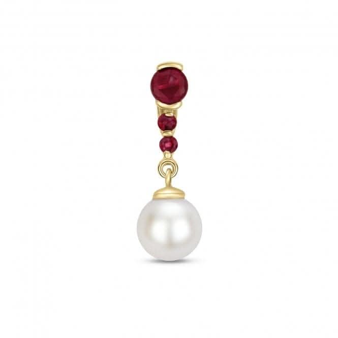 Ruby & Pearl Pendant PD281R