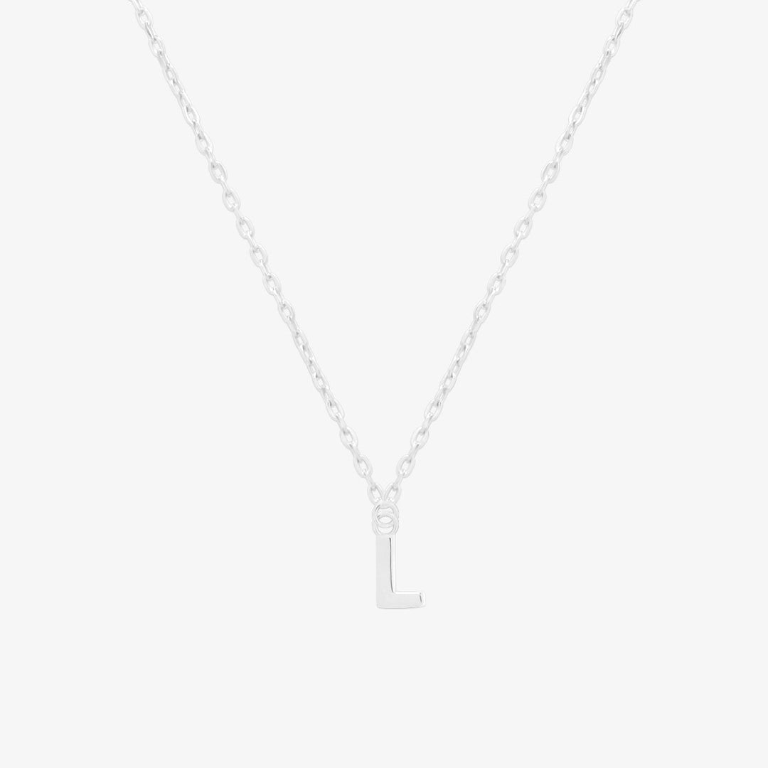 Classic Initial Pendant Necklace