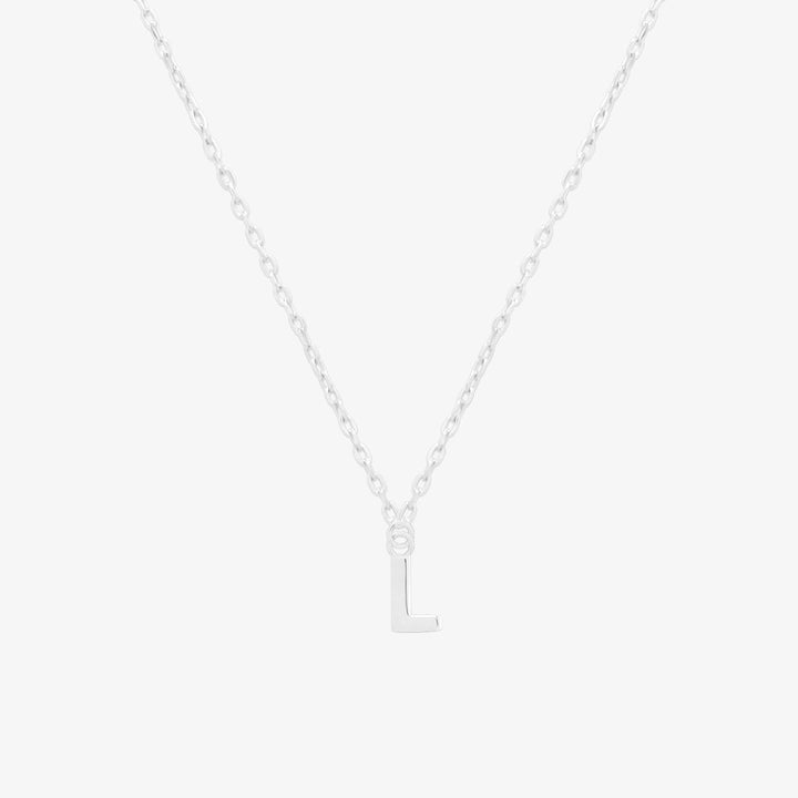 Classic Initial Pendant Necklace