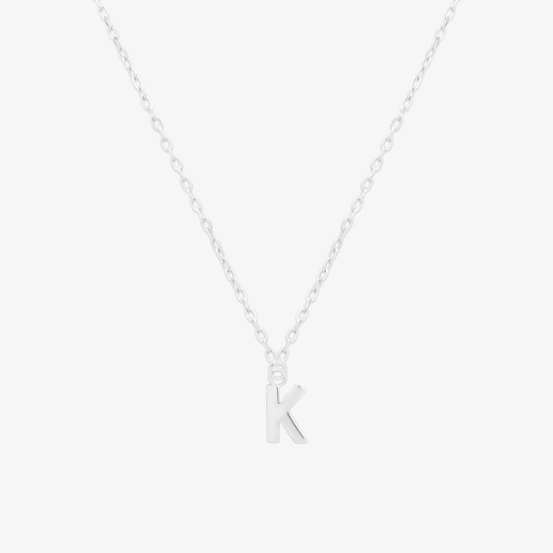 Classic Initial Pendant Necklace