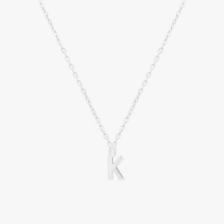 Classic Initial Pendant Necklace