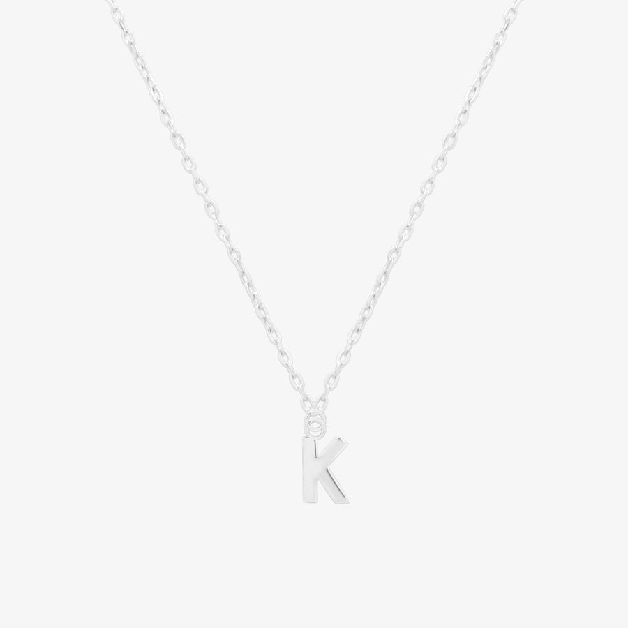 Classic Initial Pendant Necklace
