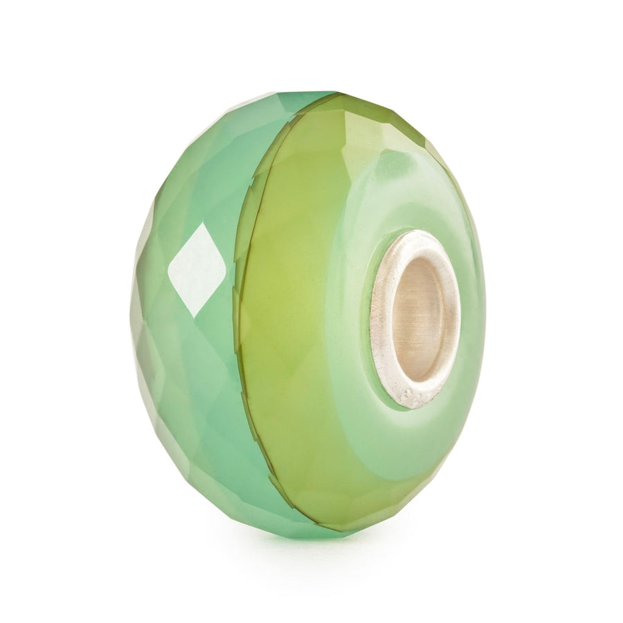 Sage Waterstone Faceted Bead TGLBE-30157