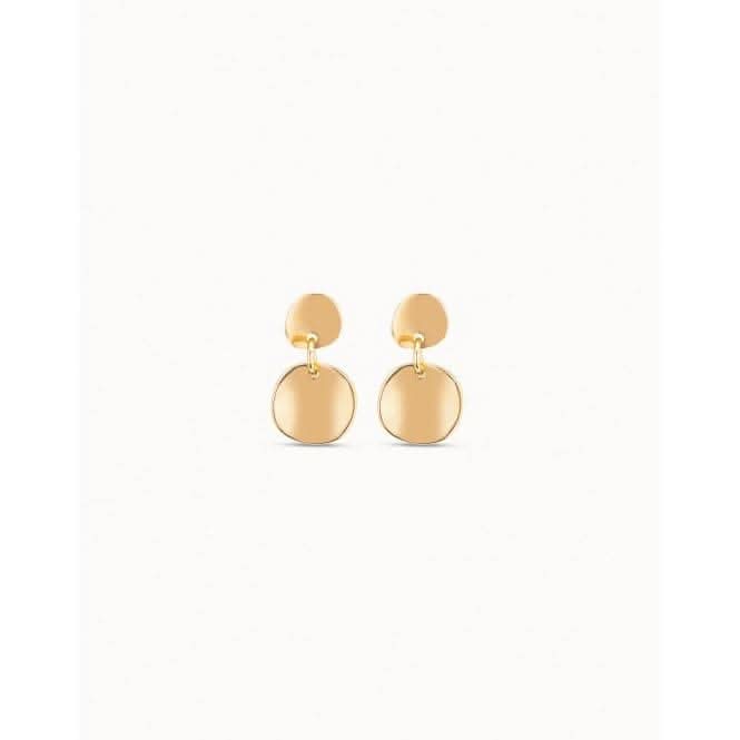 Scales Golden Metal Earrings PEN0055ORO0000U