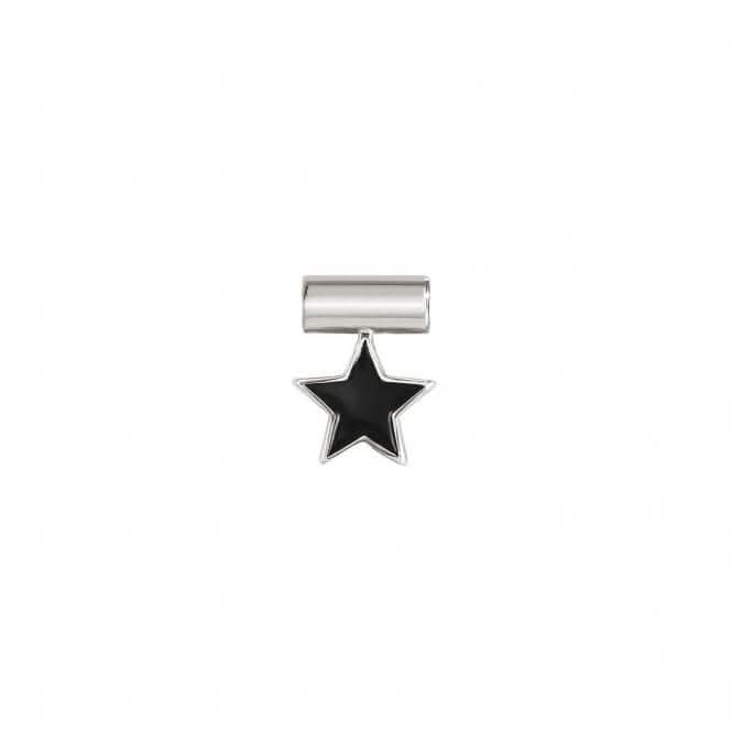 Seimia Symbols Enamel Black Star Pendant 147118/005