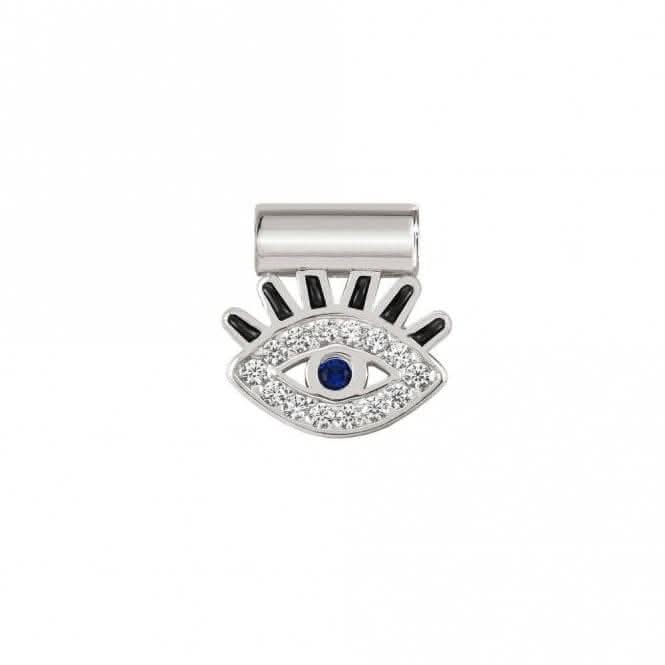 SeiMia Symbols Silver Zirconia Enamel Colored Eye Of God Pendant 147124/001