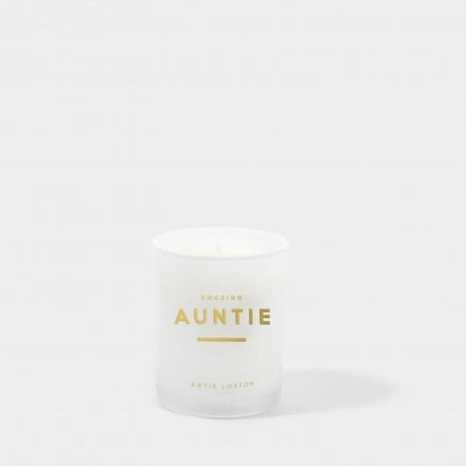 Sentiment Amazing Auntie Grapefruit and Pink Peony Candle KLC227