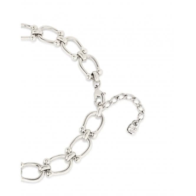 Serotonin Silver Plated Chain Medium Links Necklace COL1898MTL000UNOde50COL1898MTL000