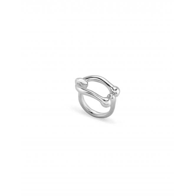 Serotonin Sterling Silver Plated Ring ANI0808MTL