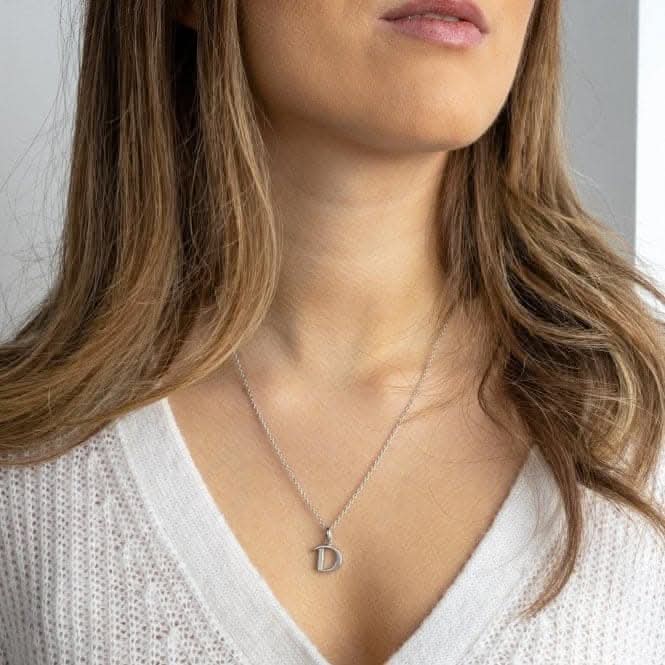 Signature Skript Capital D 18" Necklace 9198RPD