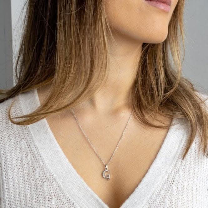 Signature Skript Capital G 18" Necklace 9198RPG