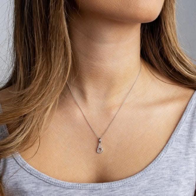 Signature Skript Lowercase b Charm Pendant 9197RPB