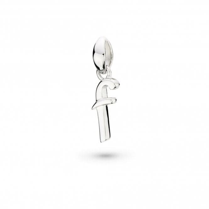 Signature Skript Lowercase f Charm Pendant 9197RPF