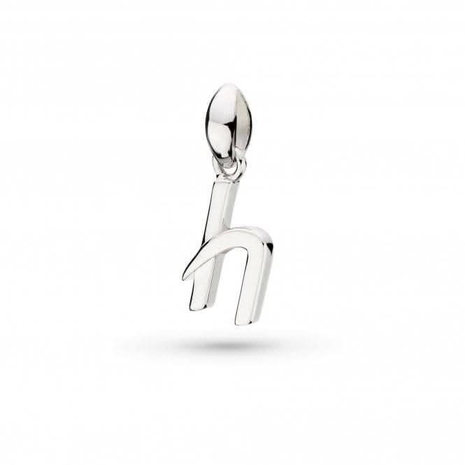 Signature Skript Lowercase h Charm Pendant 9197RPH