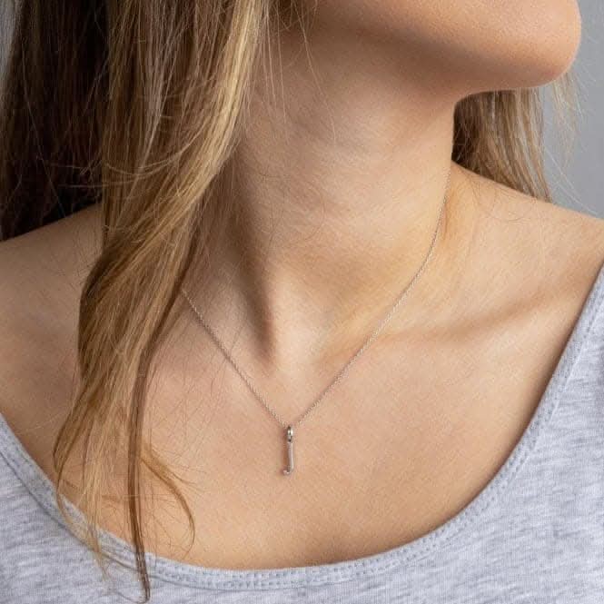Signature Skript Lowercase j Charm Pendant 9197RPJ