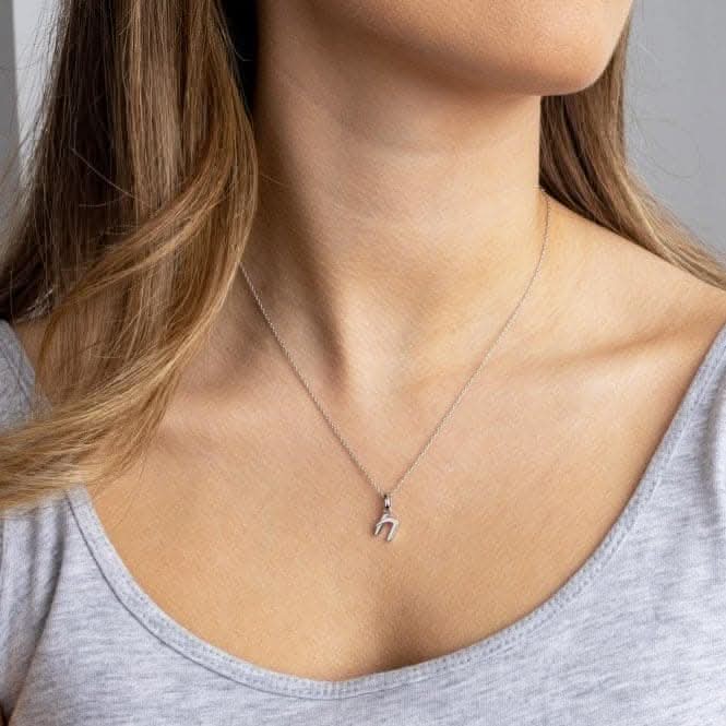 Signature Skript Lowercase n Charm Pendant 9197RPN