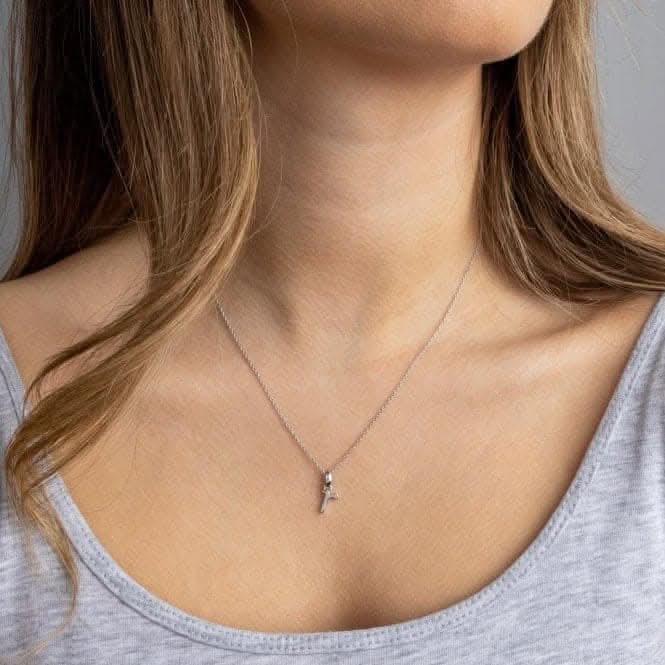 Signature Skript Lowercase r Charm Pendant 9197RPR