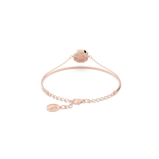 Signum Swan White Rose Gold - tone Plated Bangle 5628568Swarovski5628568
