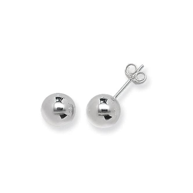 Acotis Silver Ball Stud Earrings G5515