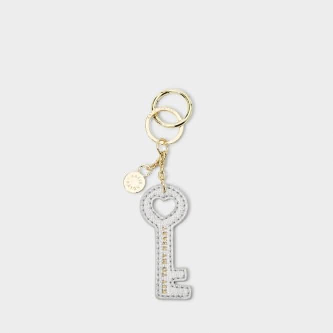Silver Chain Keyring Key To My Heart KLB2367