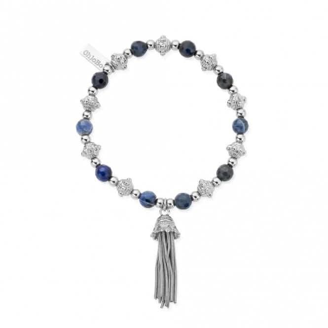 Silver Compassion Sodalite Bracelet SBSBB598