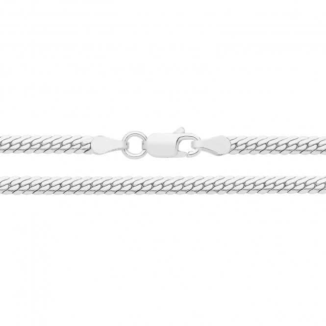 Silver D Shape Snake G1387Acotis Silver JewelleryG1387/07