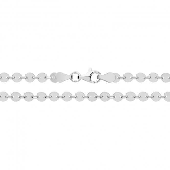 Silver Disc Chain G1348Acotis Silver JewelleryG1348/07