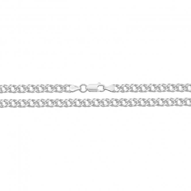 Silver Double Curb Chain G1019Acotis Silver JewelleryG1019/07