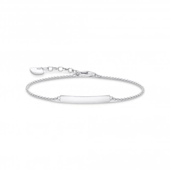 Silver Engravable Bar Bracelet A1974-001-21-L19V