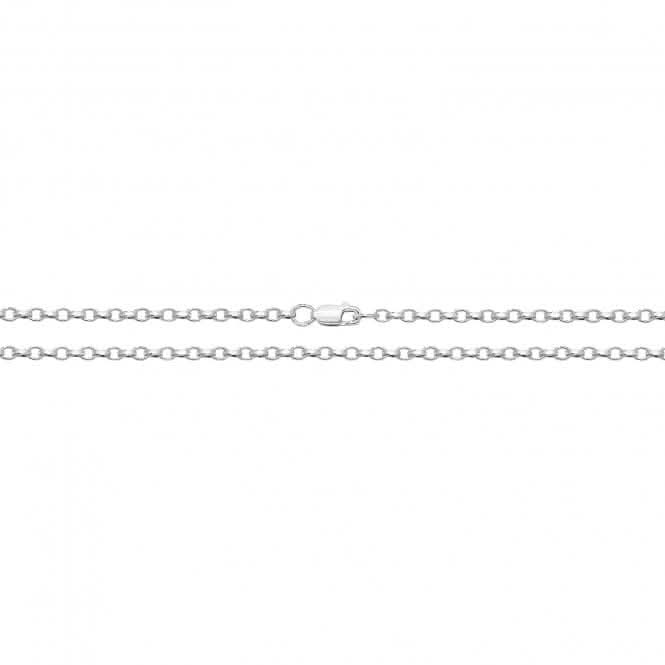 Silver Faceted Belcher Chain G1214Acotis Silver JewelleryG1214/16