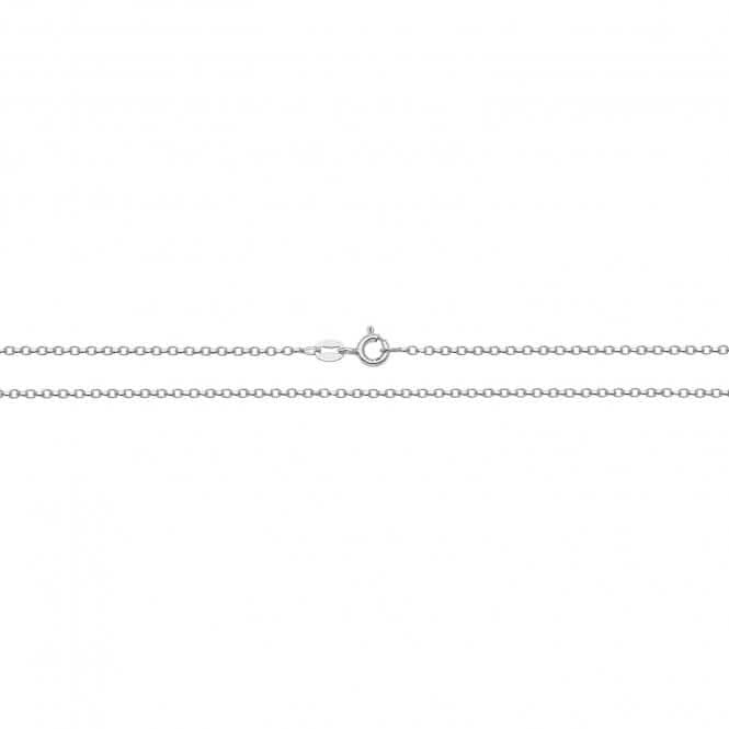 Silver Faceted Belcher Chain G1303Acotis Silver JewelleryG1303/16