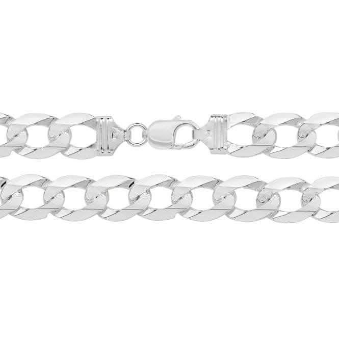 Silver Flat Open Curb Chain G1203Acotis Silver JewelleryG1203/08