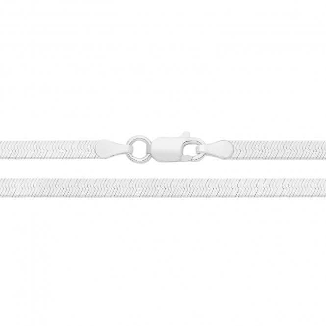 Silver Flat Snake G1384Acotis Silver JewelleryG1384/07