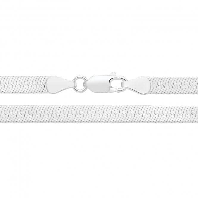 Silver Flat Snake G1386Acotis Silver JewelleryG1386/07