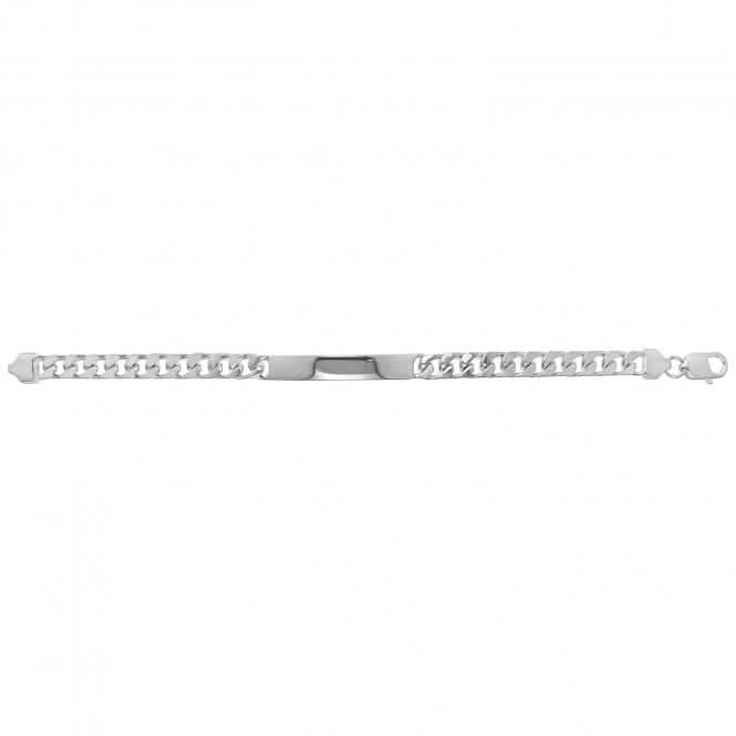 Acotis Silver Bracelet Gents Curb Id G2114