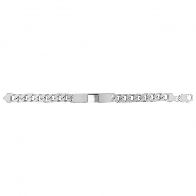 Acotis Silver Id Bracelet Gents Curb G2115