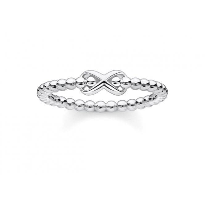 Silver Infinity Knot Ring TR2320-001-21