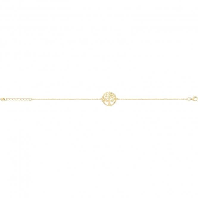 Acotis Silver Bracelet Gold Plated Tree Of Life G2698GP