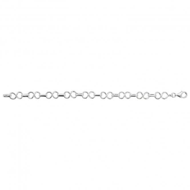 Silver Ladies Infinity Link Bracelet G2642Acotis Silver JewelleryTH - G2642