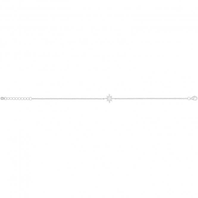 Acotis Silver Bracelet Rhodium Star G2699