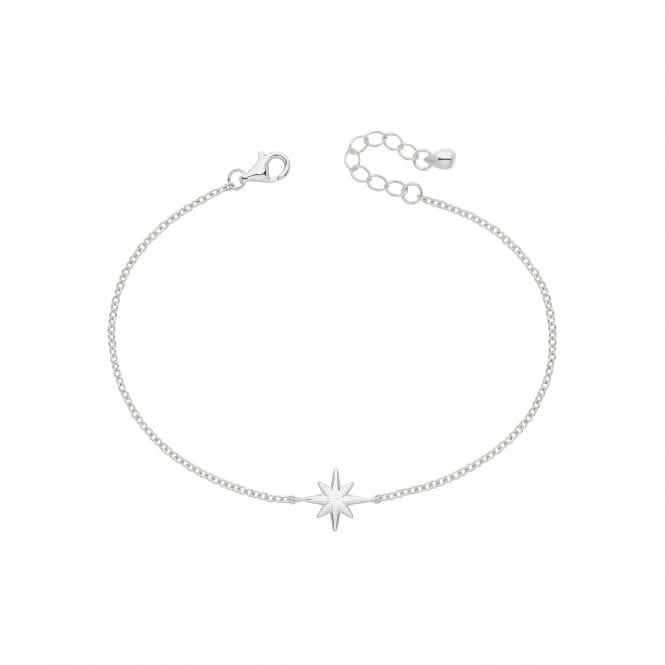 Acotis Silver Bracelet Rhodium Star G2699