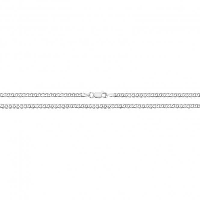 Silver Light Curb Chain G1140Acotis Silver JewelleryG1140/07