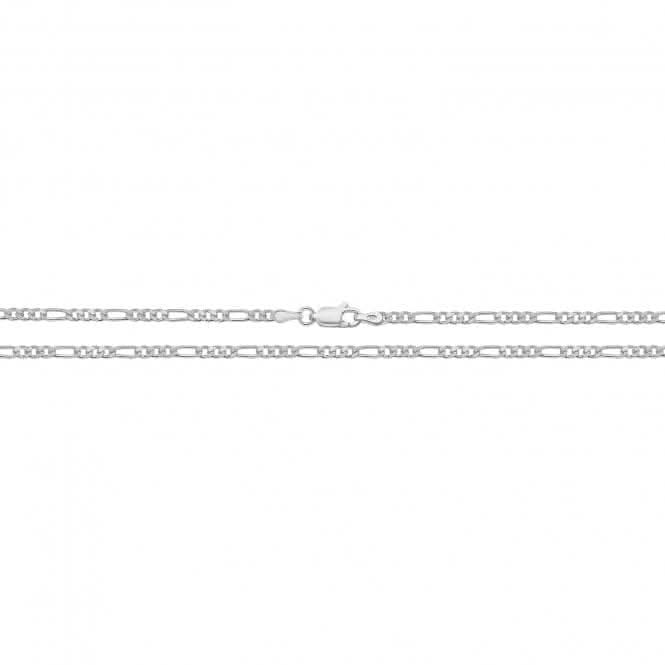 Silver Light Figaro Chain G1143Acotis Silver JewelleryG1143/10