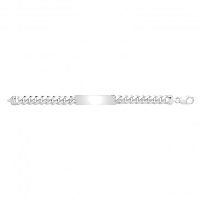 Silver Men's Cuban Id Bracelet G2665Acotis Silver JewelleryTH - G2665