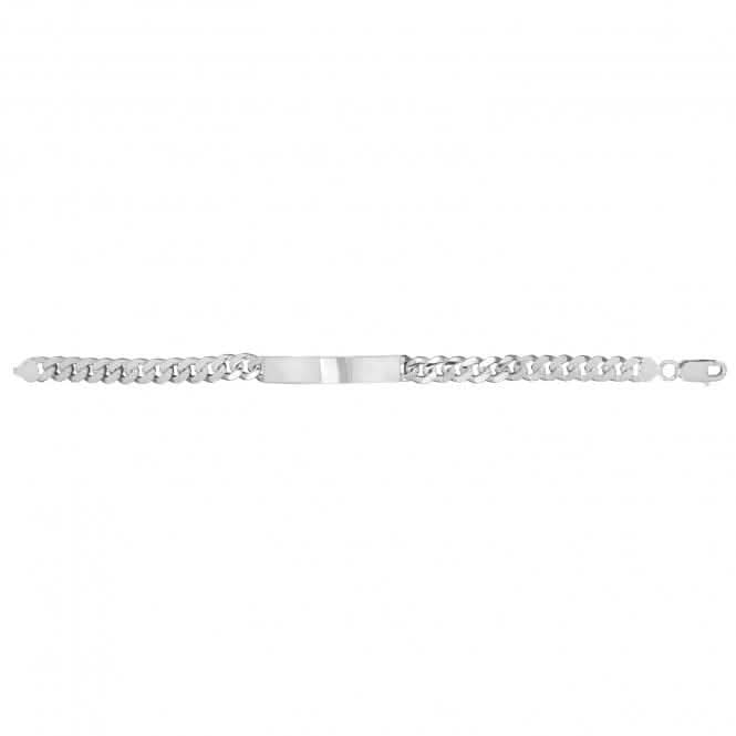Silver Men's Cuban Id Bracelet G2677Acotis Silver JewelleryTH - G2677