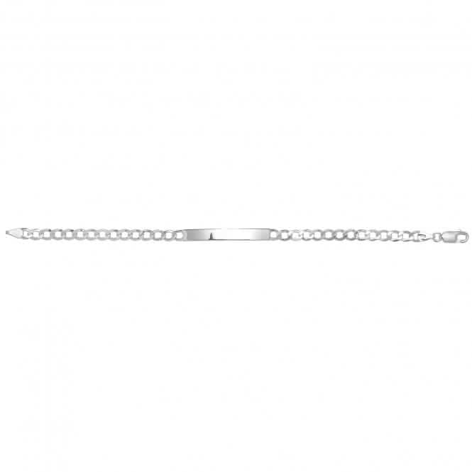 Silver Men's Curb Id Bracelet G2567Acotis Silver JewelleryTH - G2567
