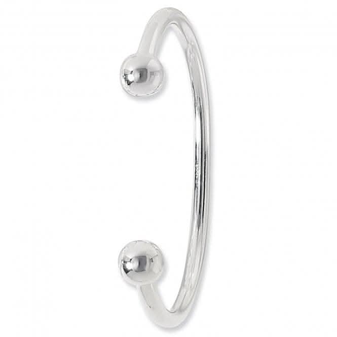 Acotis Silver Bangle Men's Torc G4022