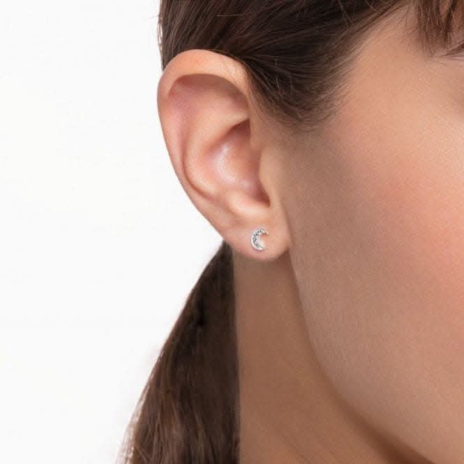 Silver Moon Single Ear Stud H2133-051-14